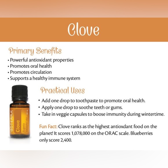 DoTERRA Clove Essential Oil - Picture 3 of 3